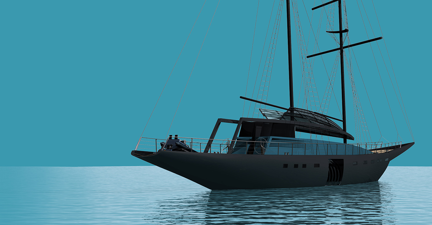 yacht sailing yacht Tropical diving dragonfly sea naval architecture underwater sea7design
