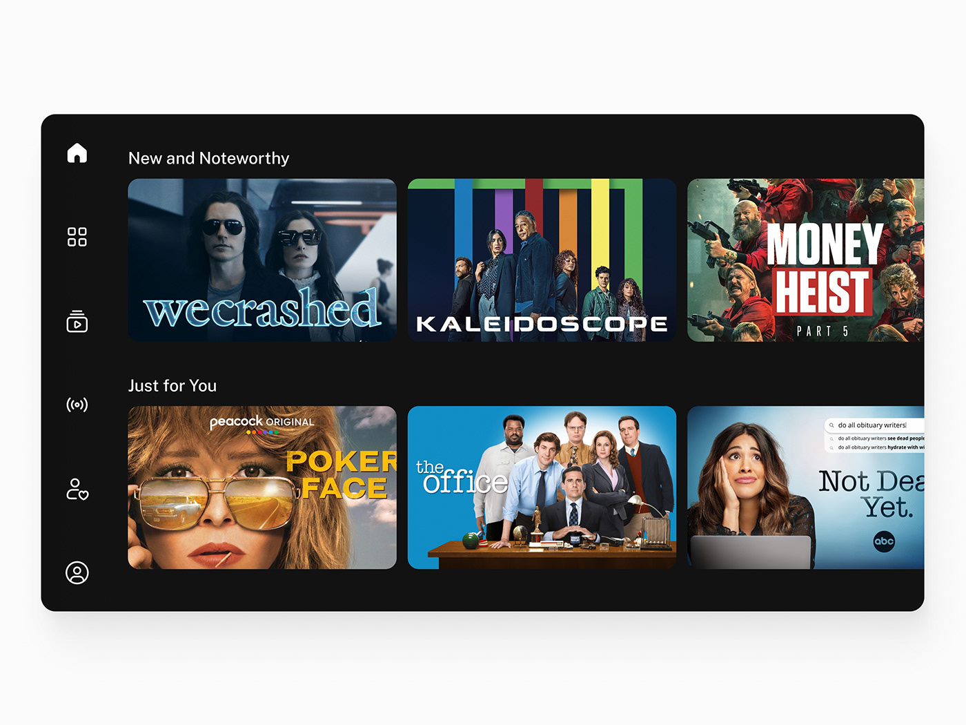 Appletv+ HBO max Netflix paramount plus product design  Streaming App tv app TVOS ui design UX design