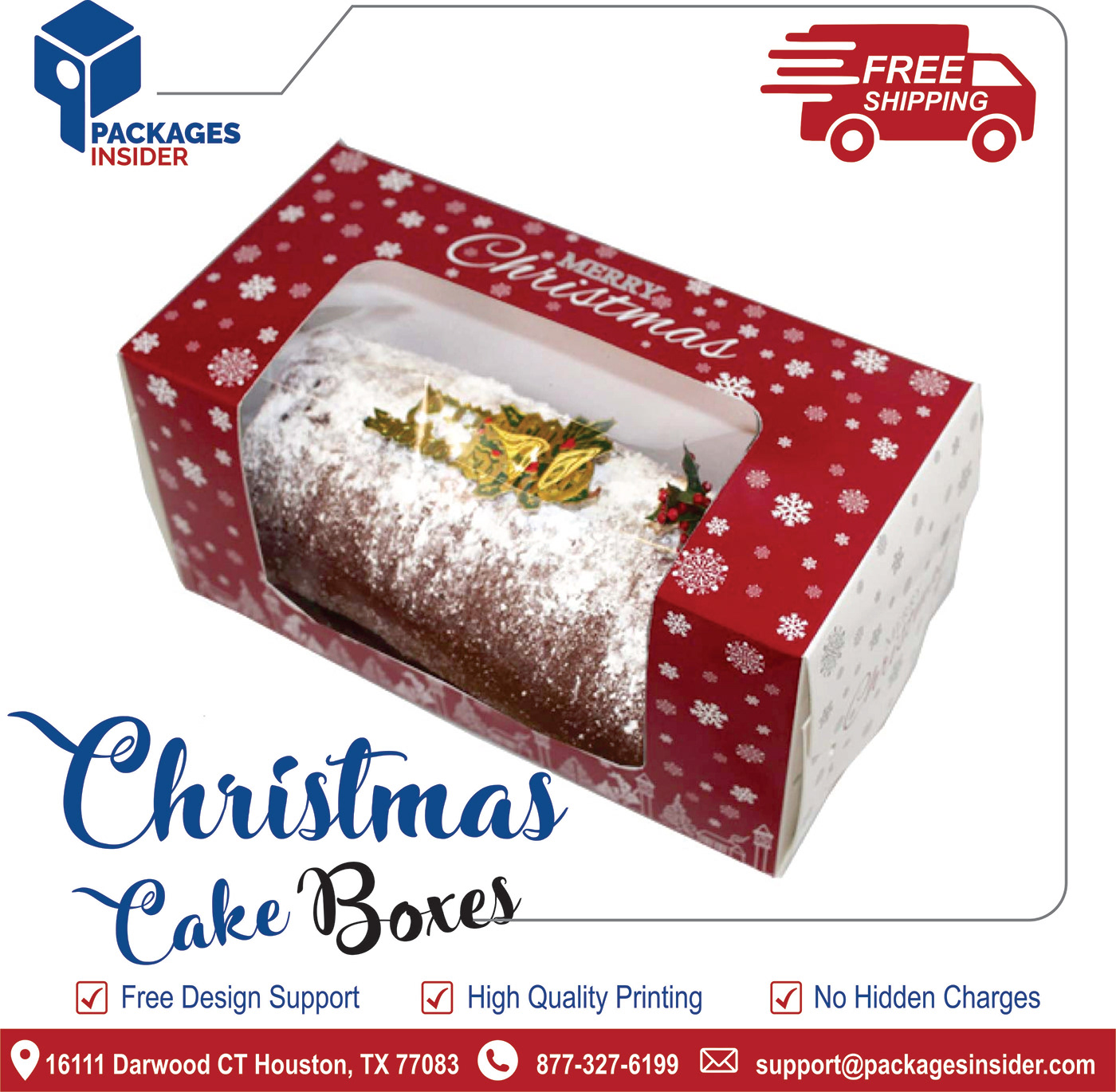 Christmas Cake Box Christmas Cake Boxes Christmas Window Boxes window boxes Cake Window Boxes Cake Boxes