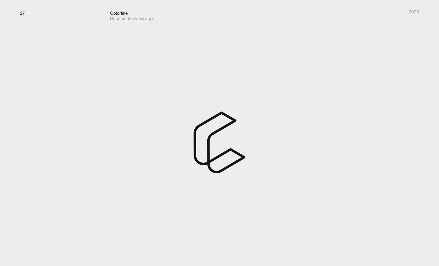 branding  identity logo logofolio Logotype Outer Studio wordmark logo collection monogram lithuania