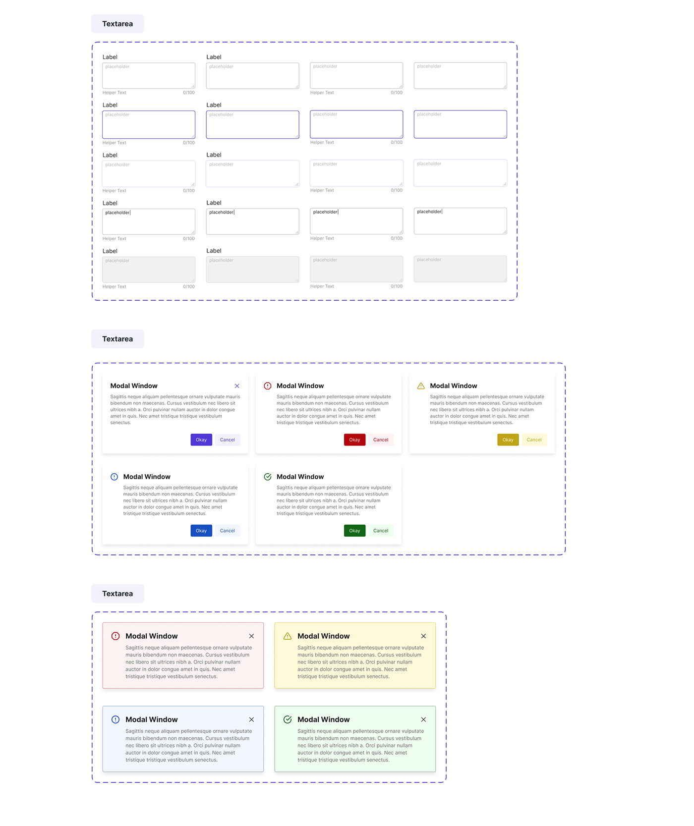 database design system Figma UI ui kit user interface Web Design 