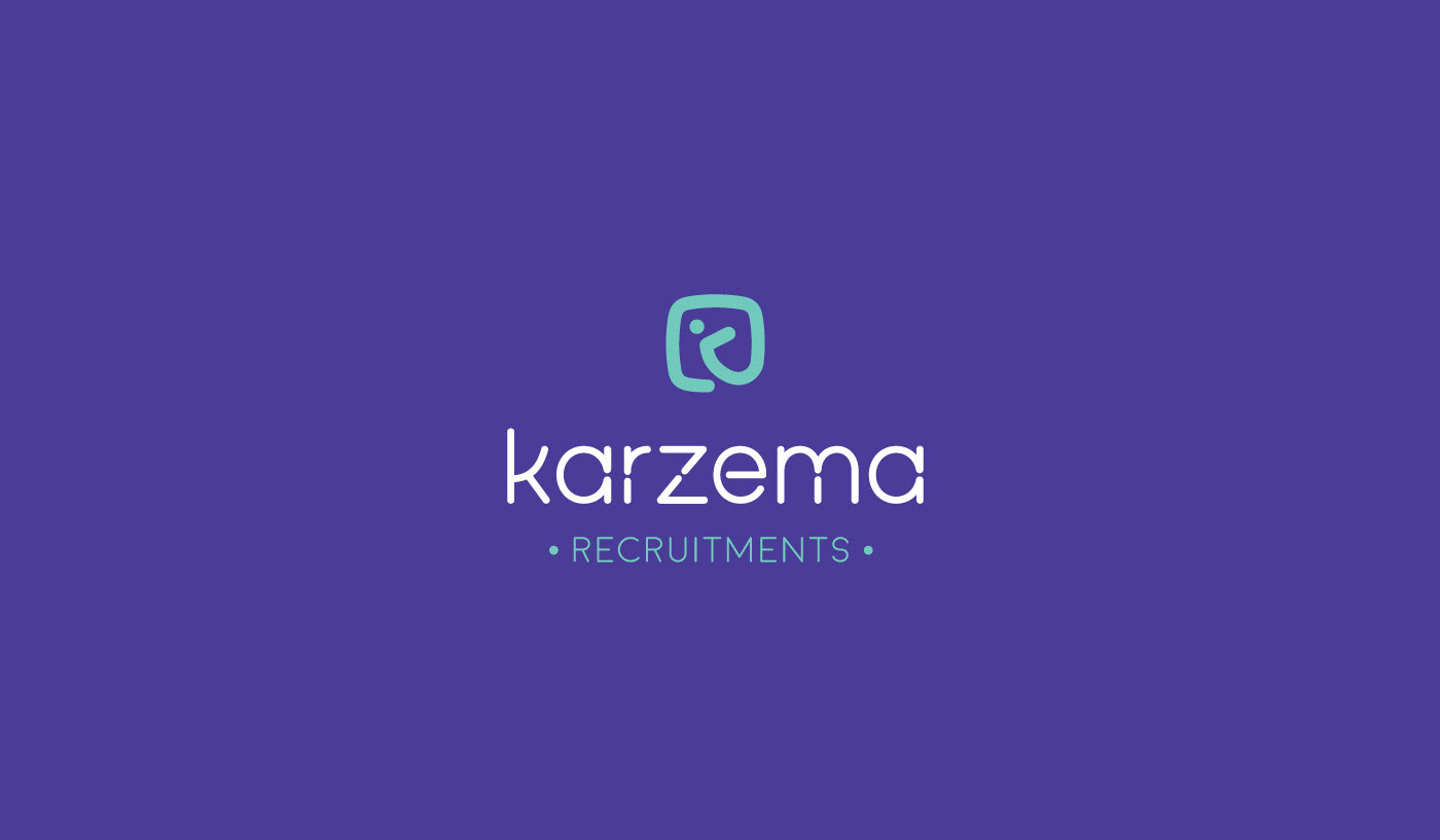 identity graphic recruitment branding  job stationary