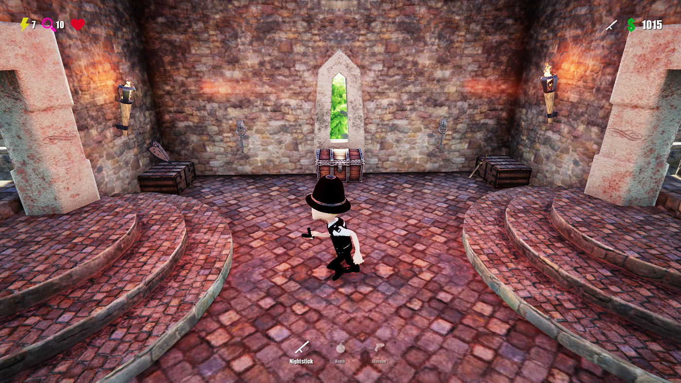 catch the thief game Game Dev Unreal Engine