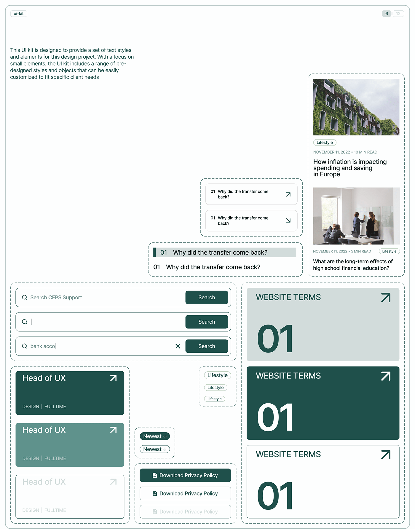banking green landing page ui design UI/UX user interface ux Web Website
