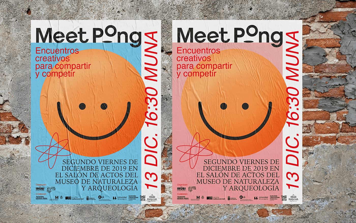 ball beer cartel design diseño Event graphic design  meeting ping pong poster