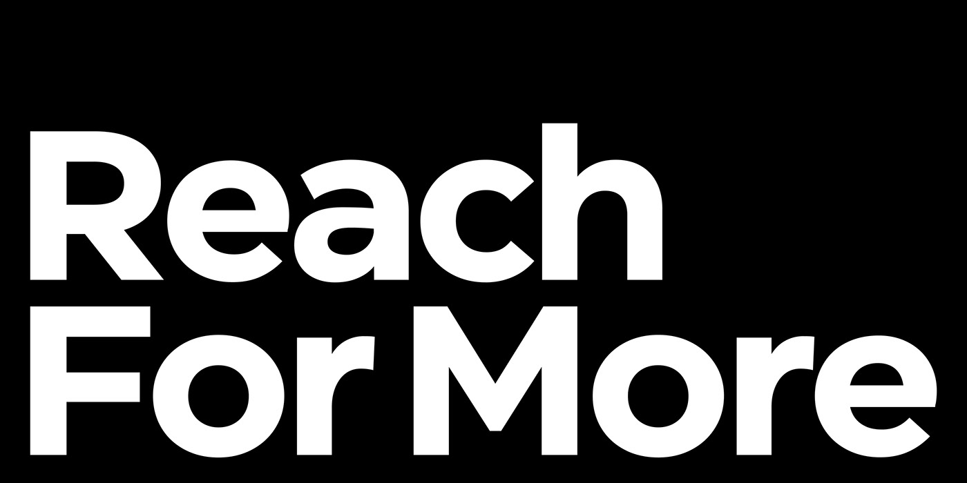 Reach For More logotype