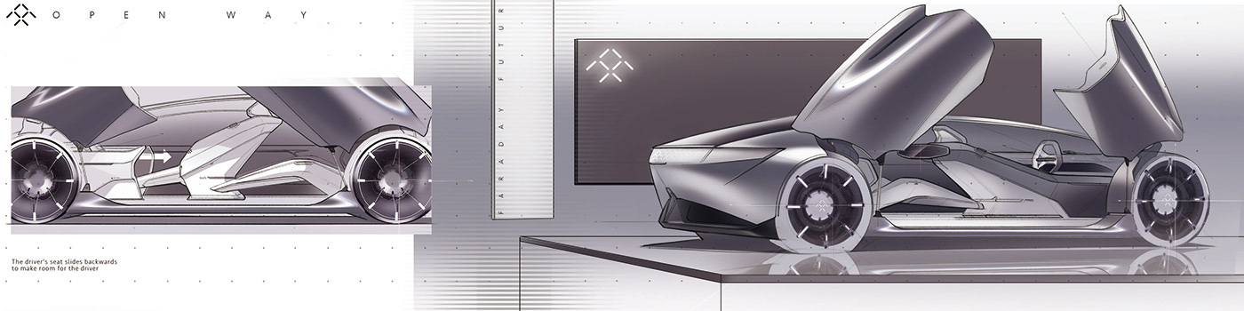car design. faraday future.