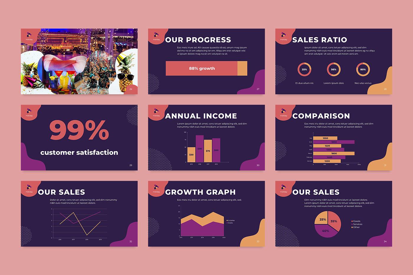 event management presentation template