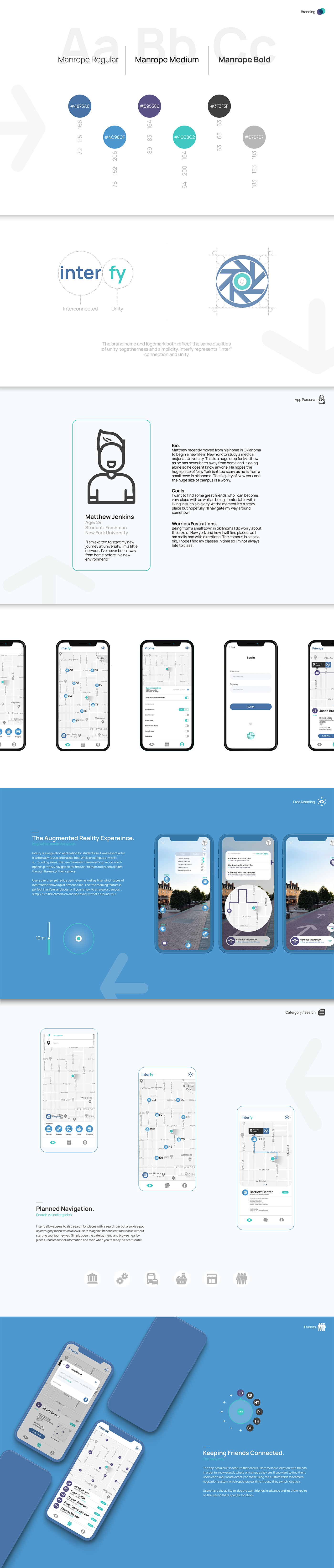 Interface UI ux Mobile app mobile adobeawards AR minimalistic app design app