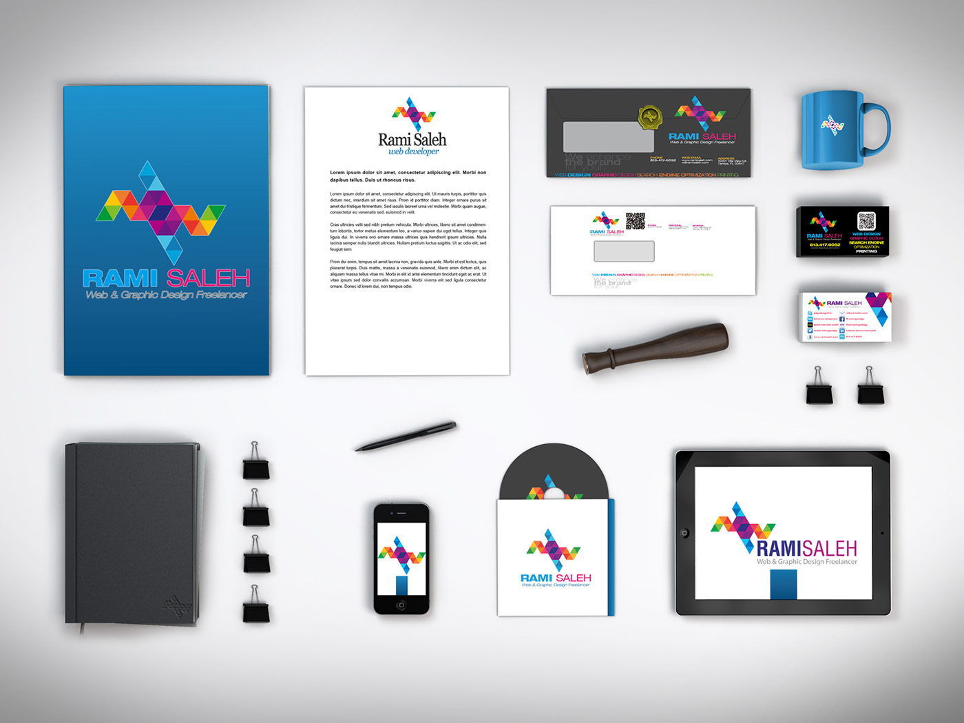 Business Cards Business card design Logo Design graphic design  Envelop Design logo Mockup
