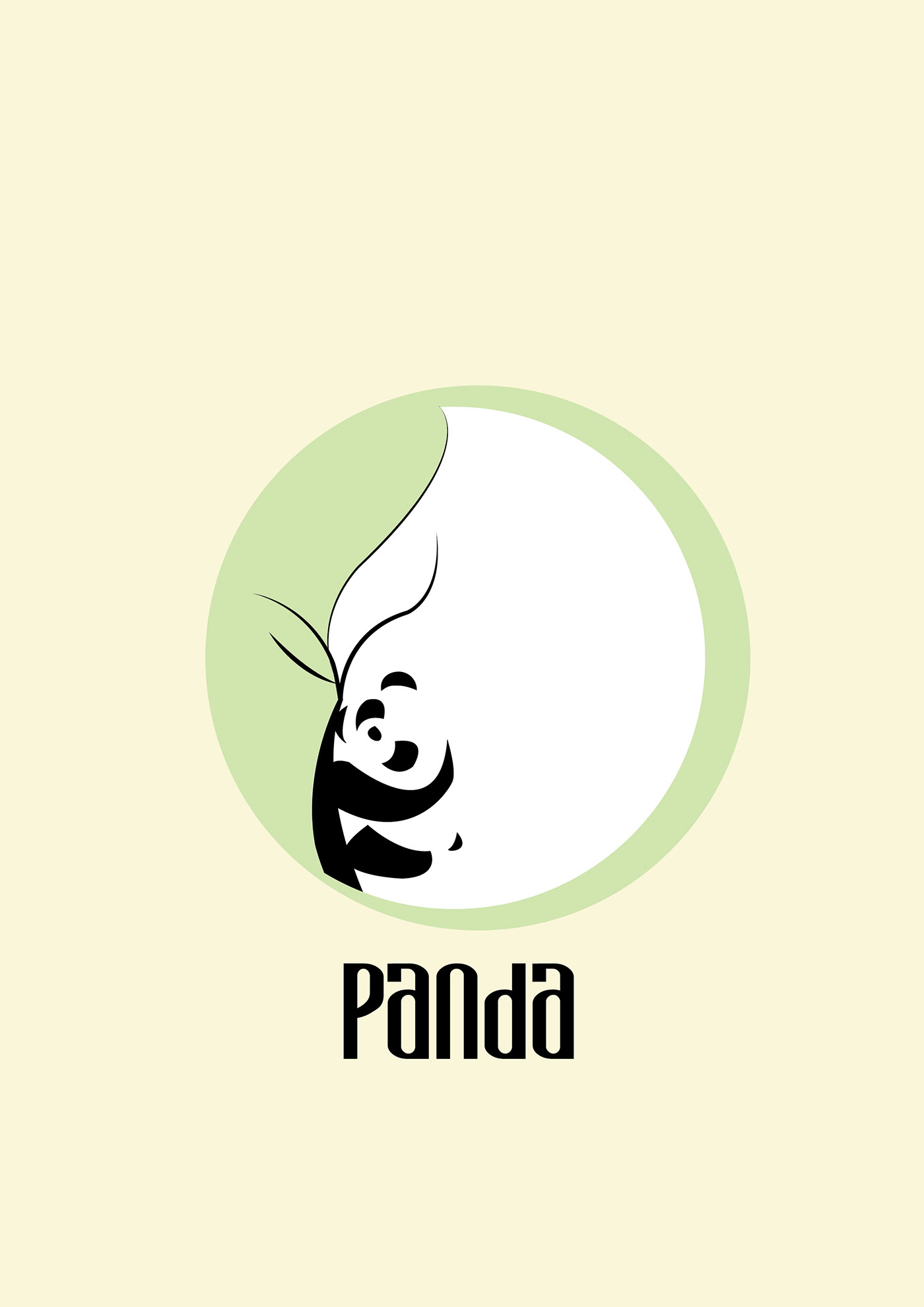 Panda  logo logos art brand