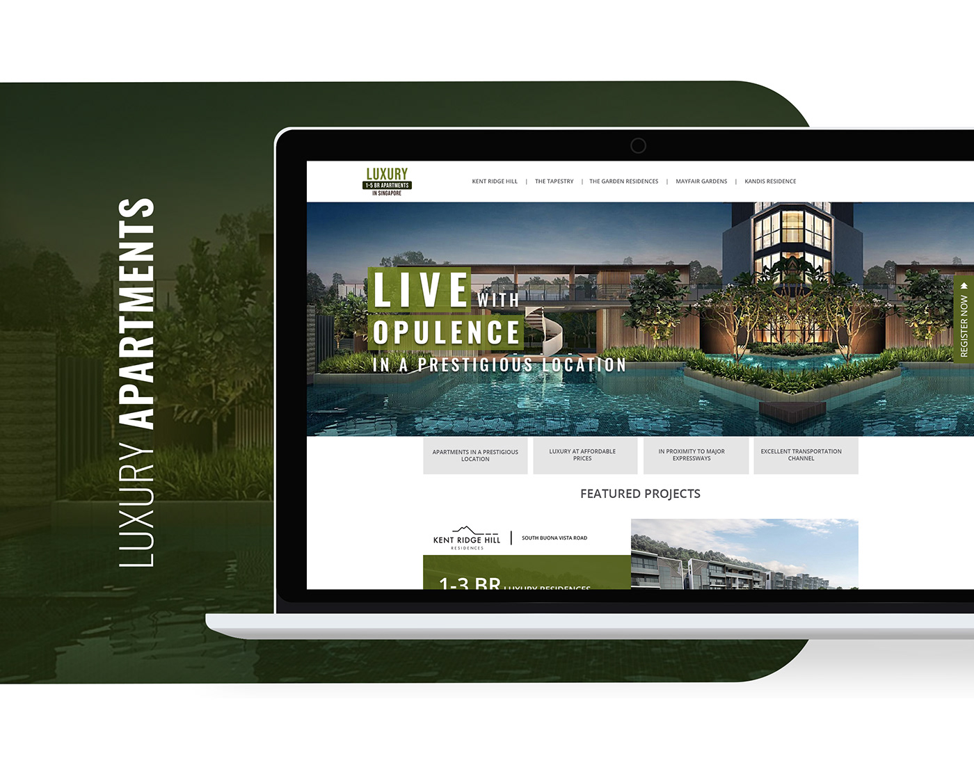 landing pages campaign creatives real estate