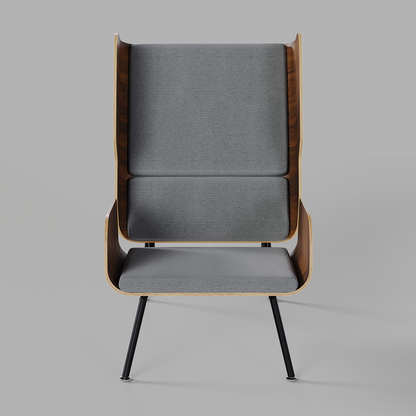 architecture 3dmodel Render visualization chair 3dsmax corona gus GusModern elkchair