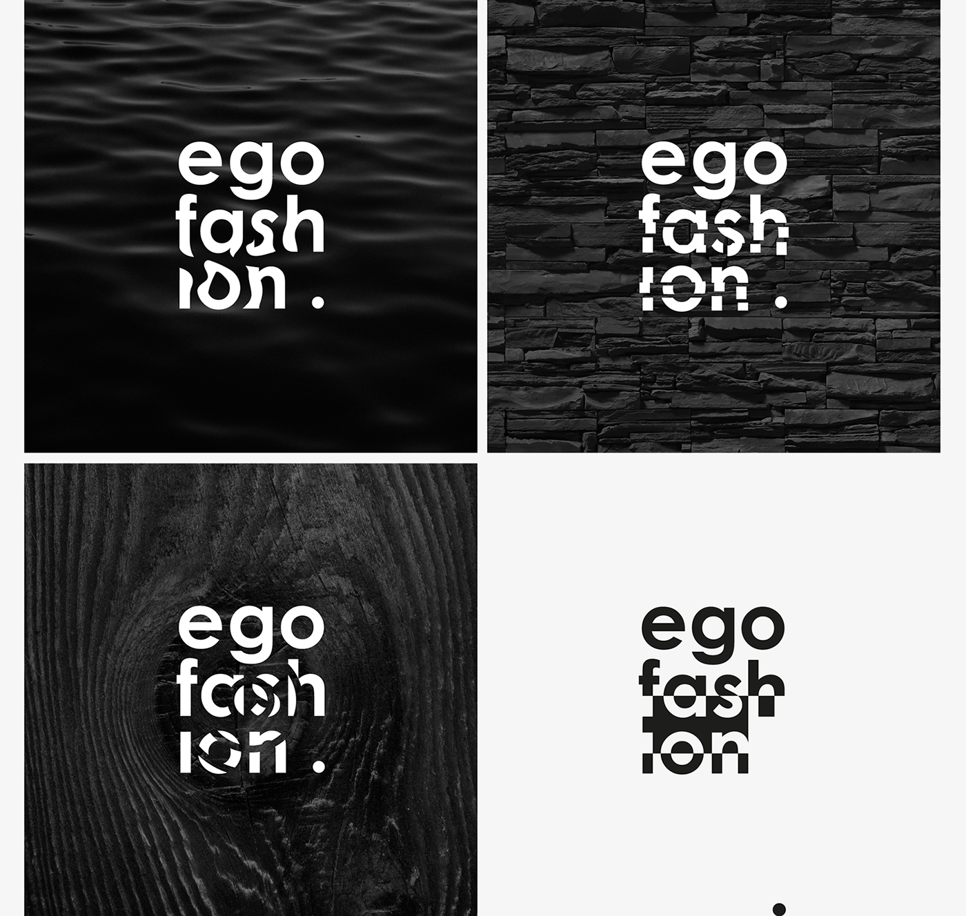Fashion  studio ego fashion studio brand identity branding  graphic design  identity typography  