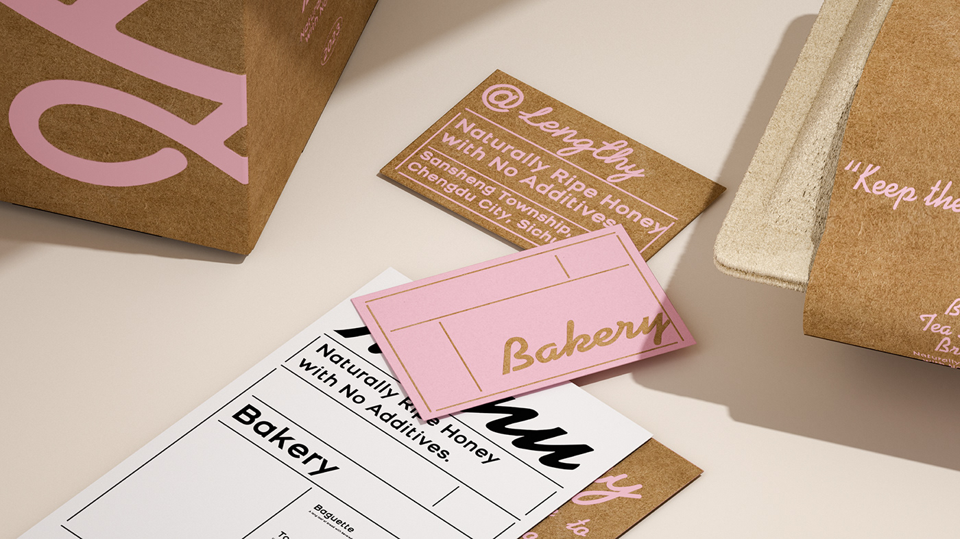 brand identity Packaging bakery visual identity Logo Design