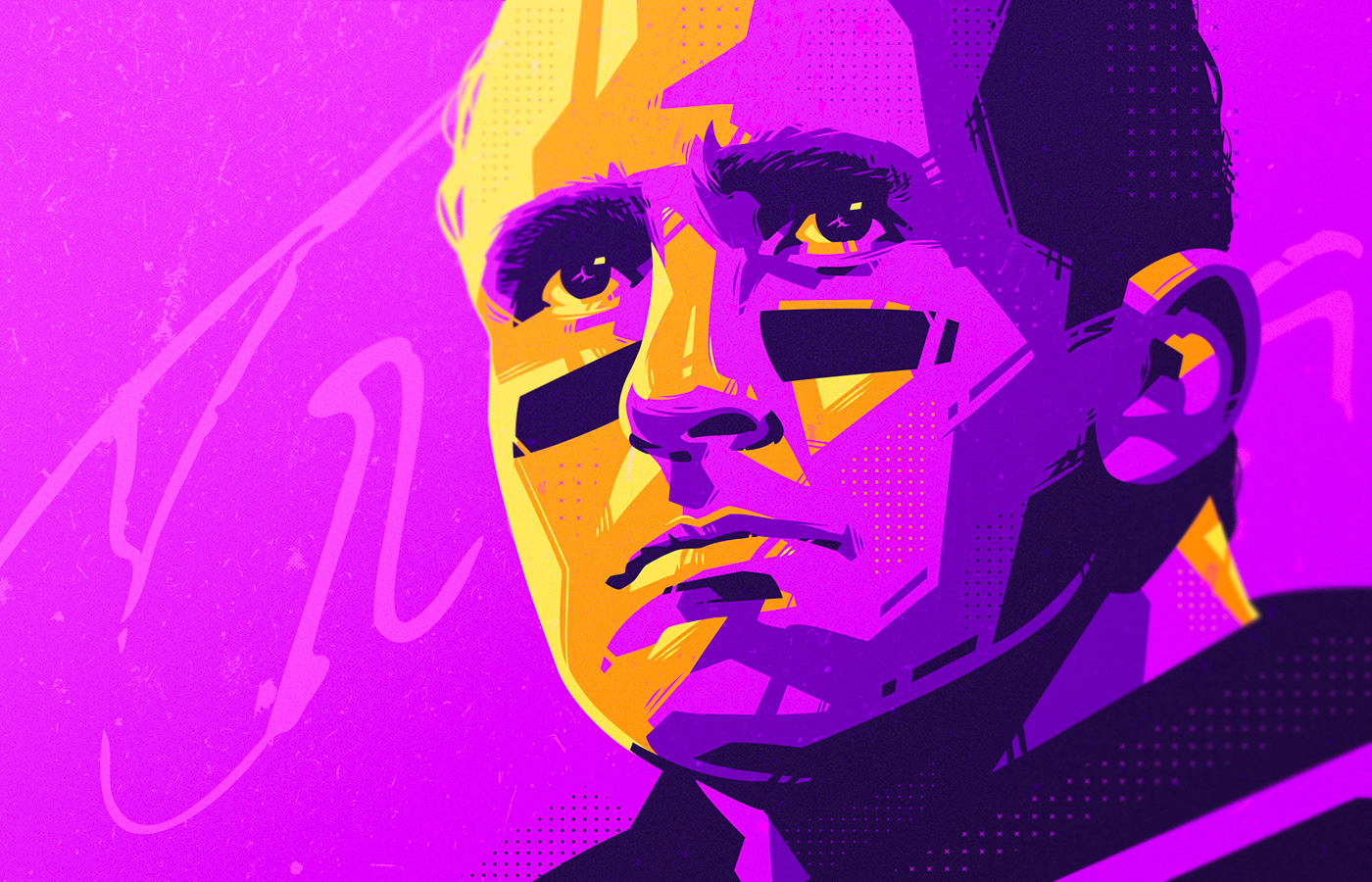 aaron donald american football branding  football ILLUSTRATION  nfl sports sports illustration Tom Brady portrait