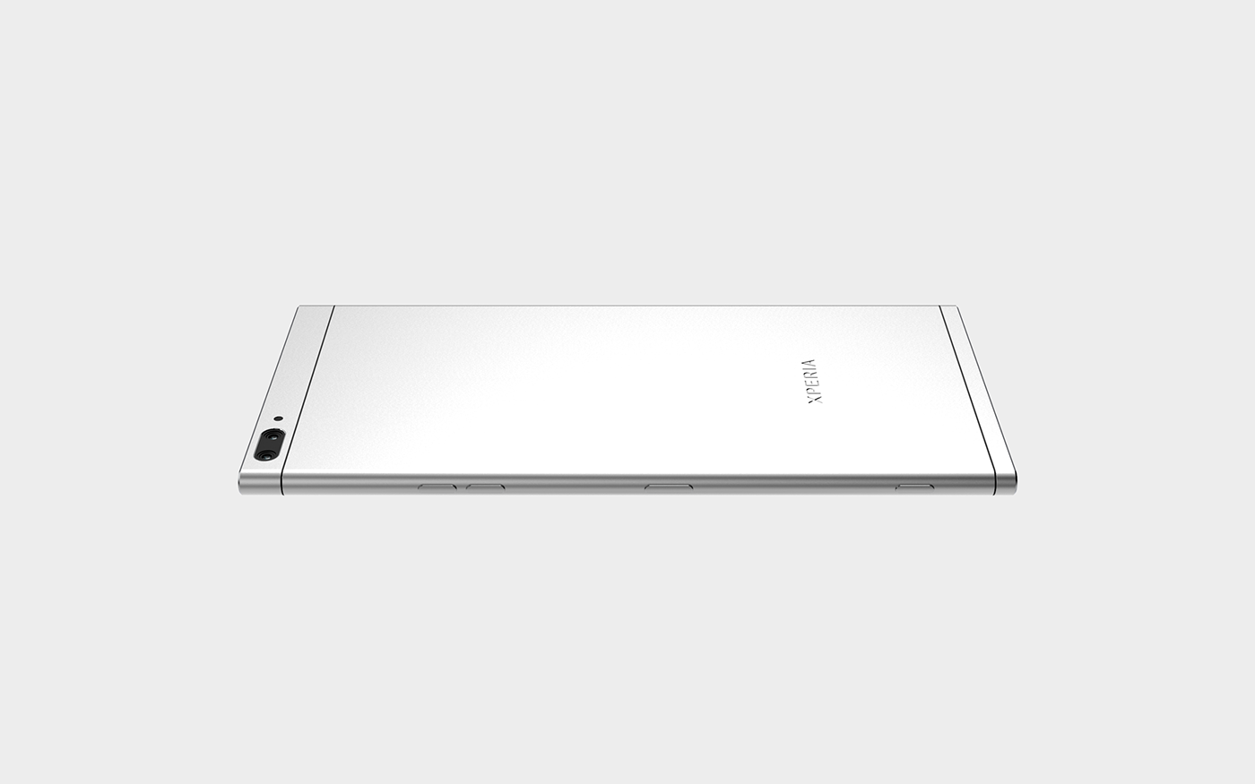 Sony smartphone phone industrial design  product design  xperia silver iconic