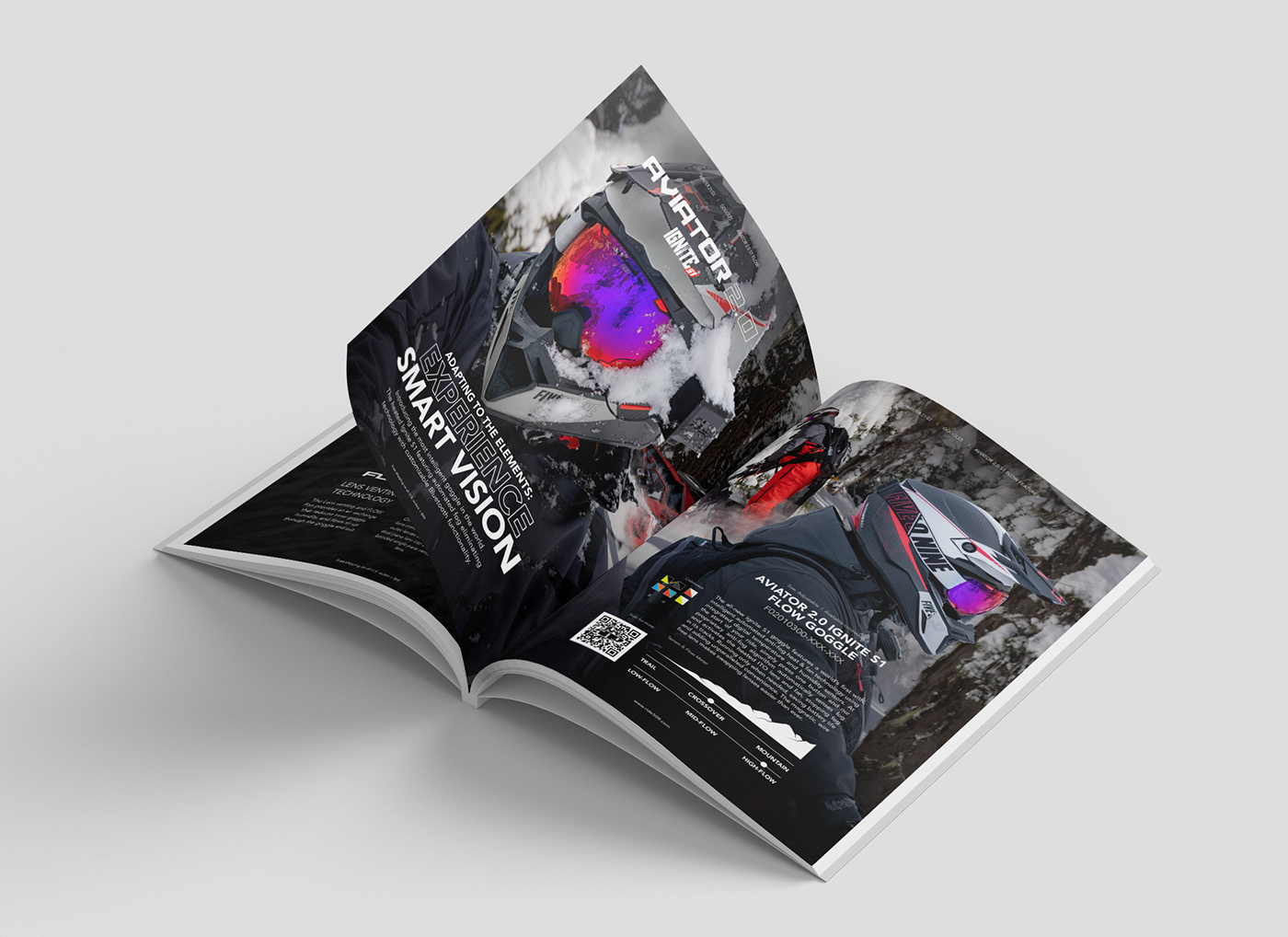509 Inc. Catalogue editorial lifestyle Outdoor Photography  snowmobile sports winter Wintersport