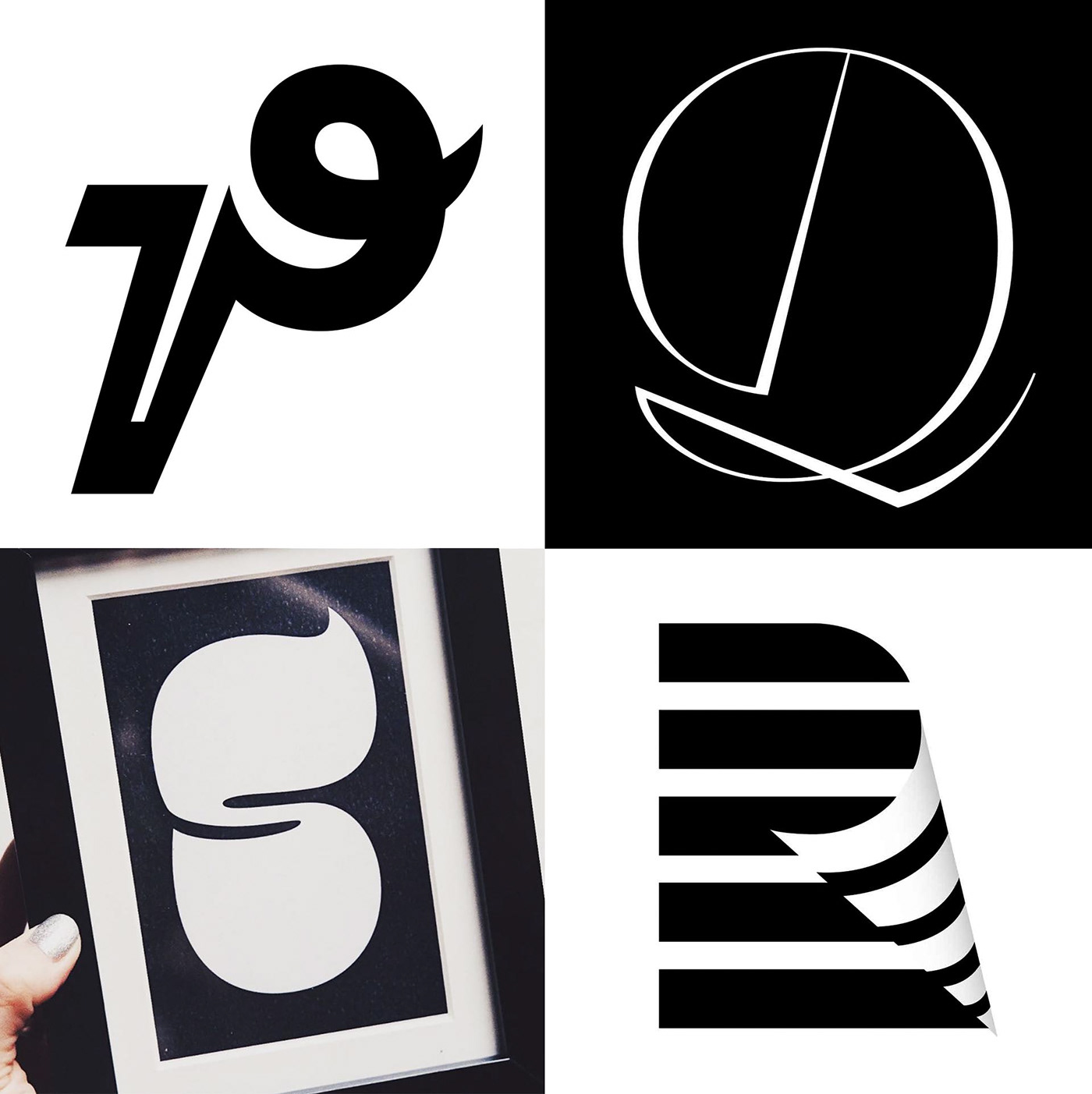 letters lettering handmade Numerals