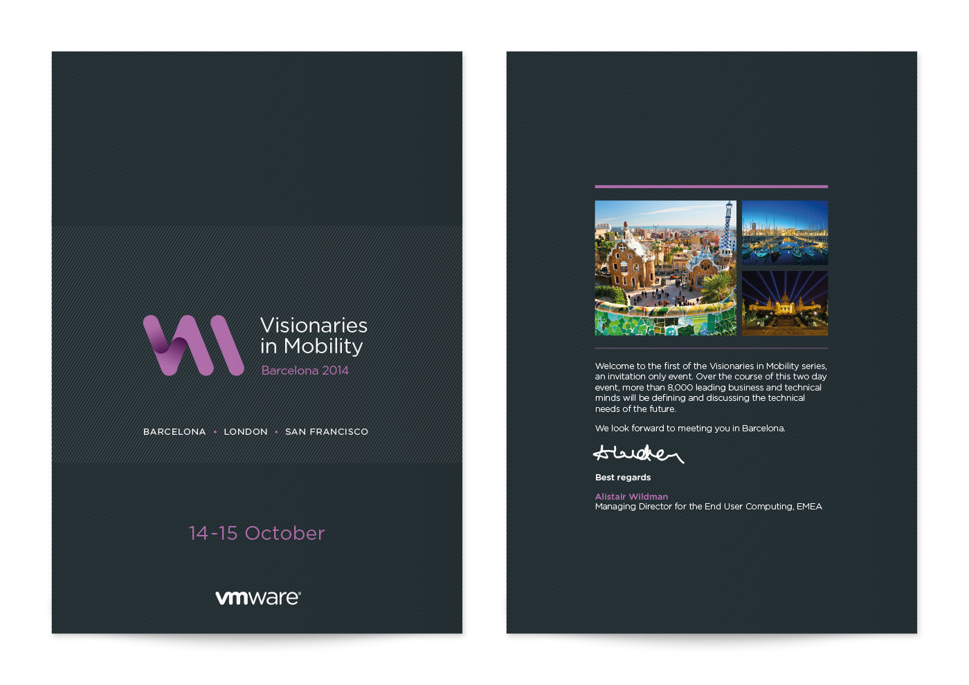 Technology Event Branding vmware Logo Design