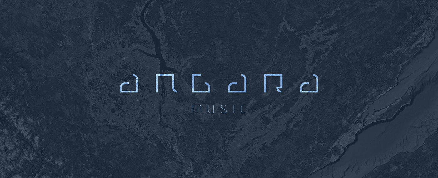 music identity branding  typography  