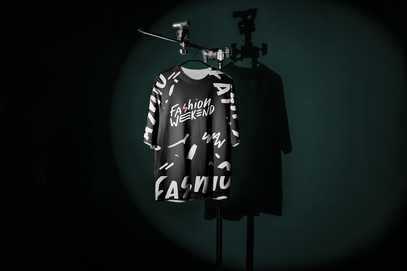 Fashion typography Event visual identity Brand Design concept design logo black and white handwritten
