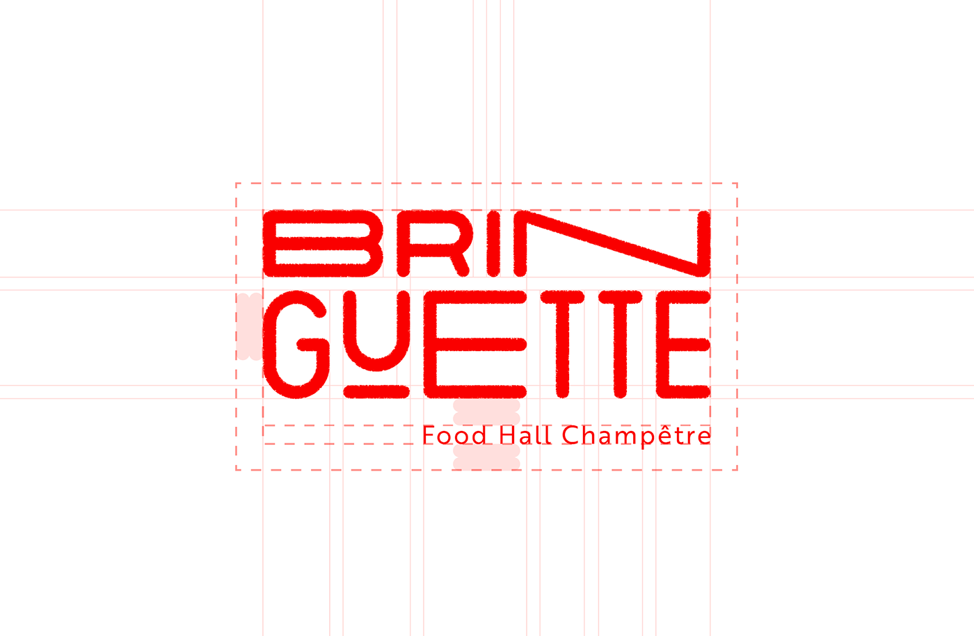 brand identity branding  food hall graphisme guinguette identity restaurant artistic direction Food  visual identity