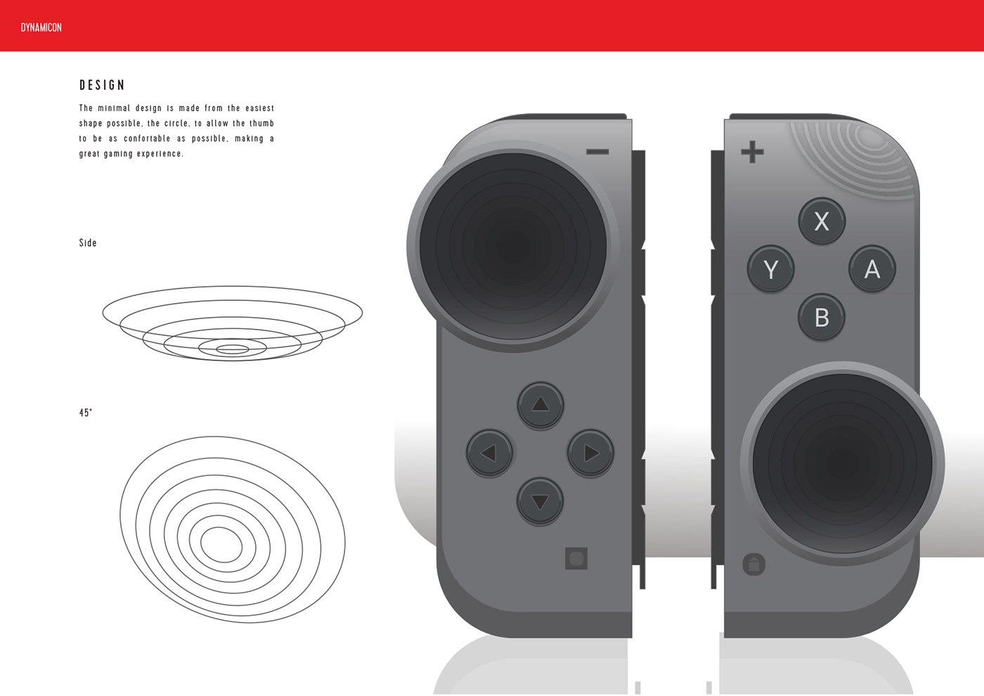 Nintendo switch joycon pad nintendoswitch design industrial touch Gaming esports