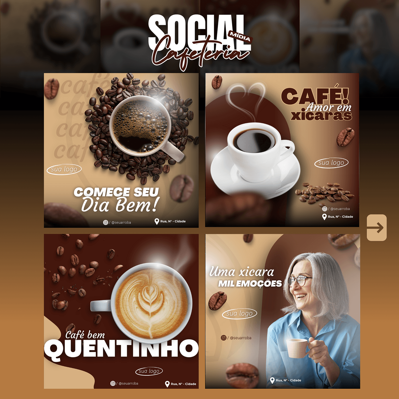cafe cafeteria cappuccino Socialmedia design designgrafico designer Cafe design flyer estabelecimento