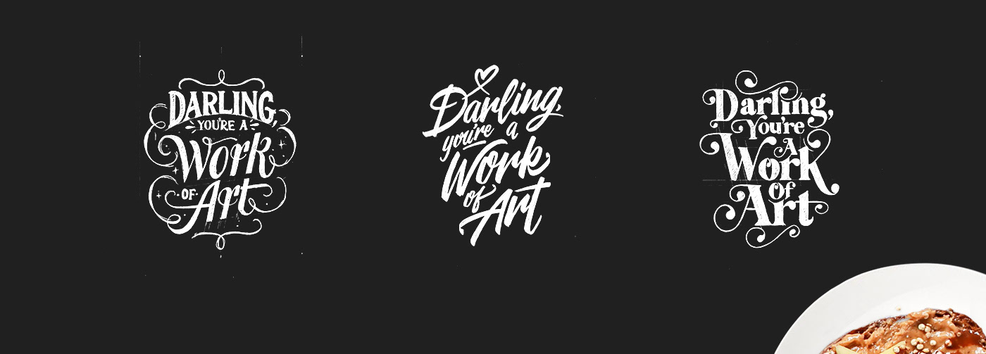 letttering Graffiti Coffee nyc Script HAND LETTERING heart elegant