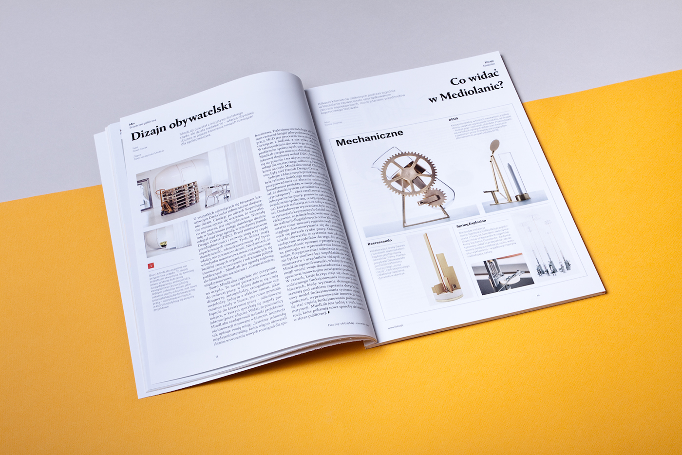 Adobe Portfolio FUTU futugroup futumag design studio warsaw marcinkowski kaplon brochure magazine poland futuagency futucreative