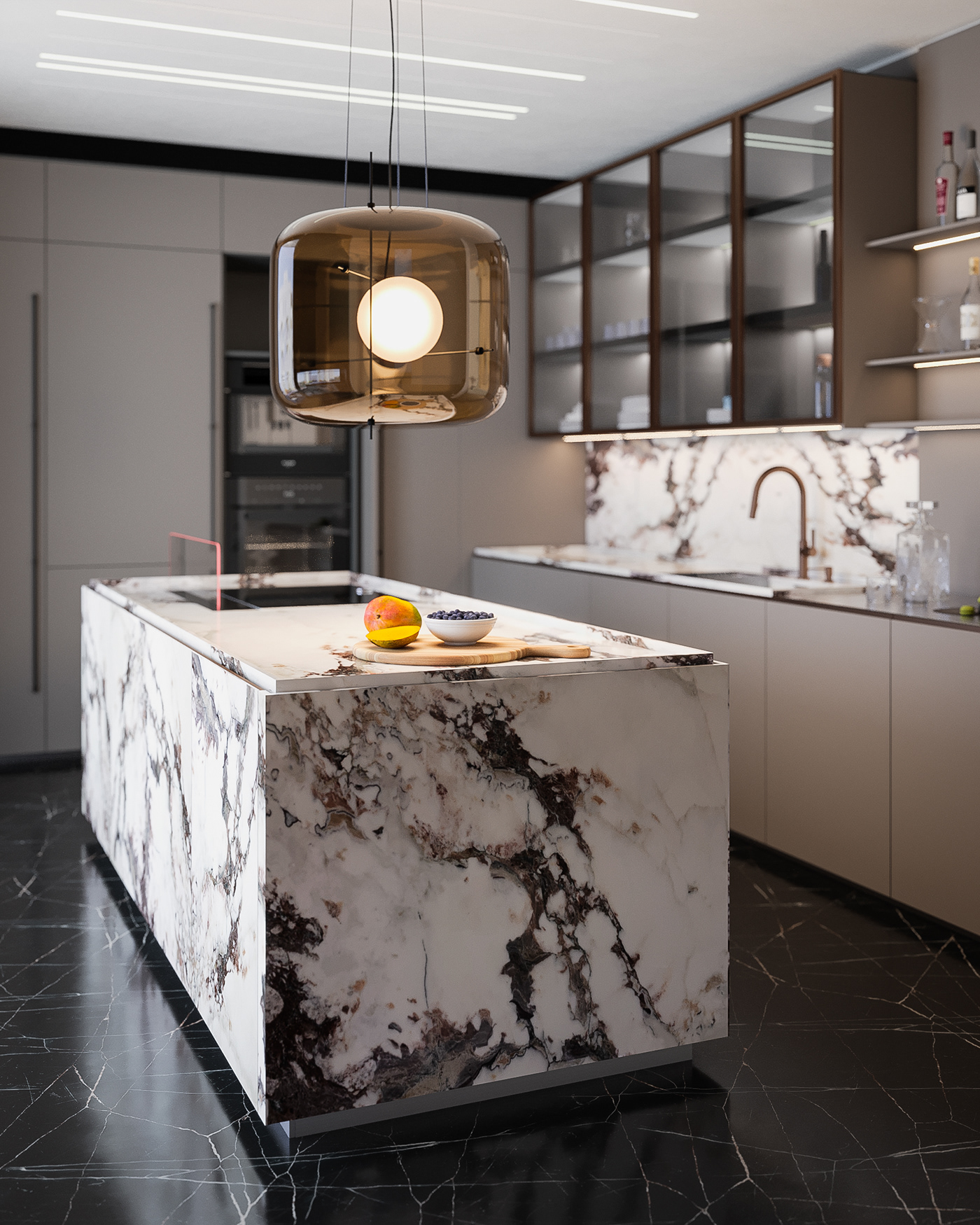 3ds max corona render  interior design  kitchen design luxury luxurydesign visualization