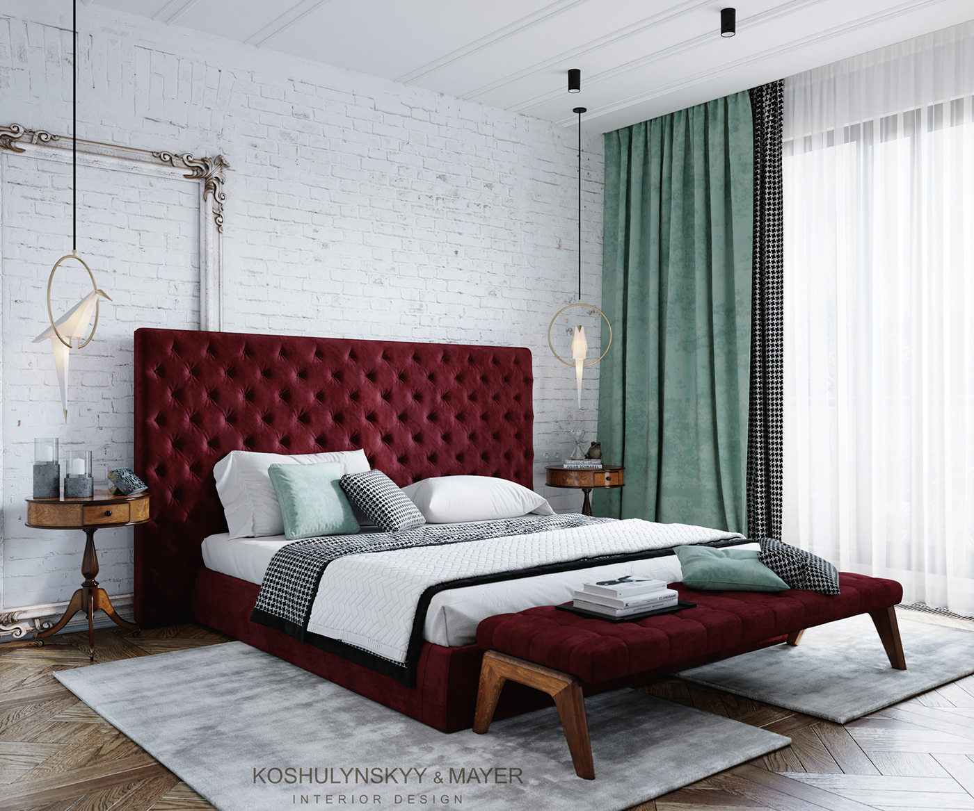 bedroom design interior design  visualization 3DArtist 3dmax creative