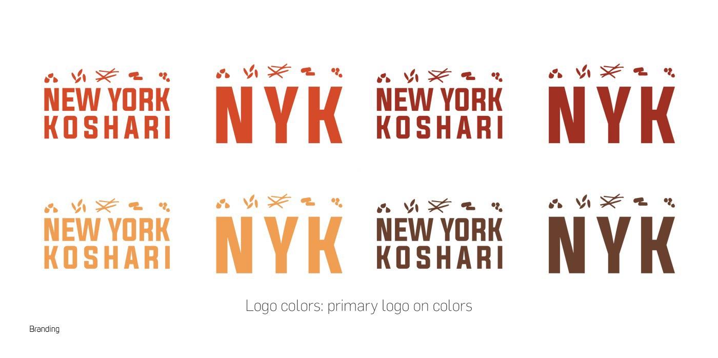 NYK koshary New York branding  Ahmed ElShafei