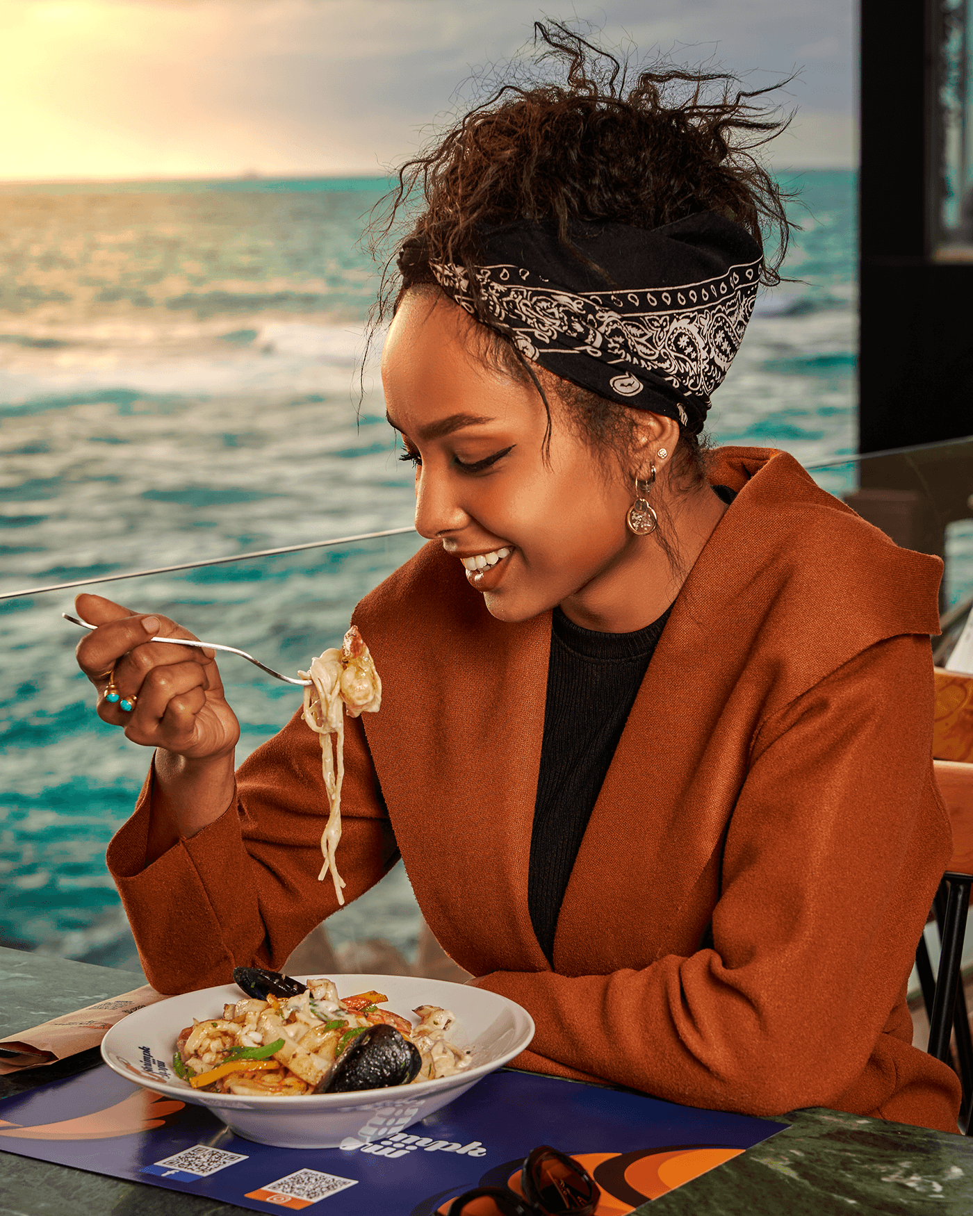 Photography  photoshoot food photography Food  shrimp Seafood Restaurant sunset