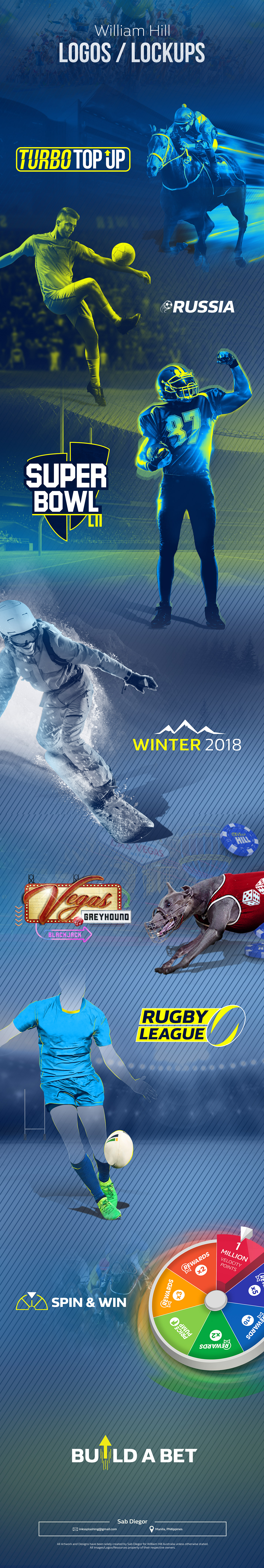 logo Lockup graphic design  design promo banner sport NRL Russia 2018 fifa 2018