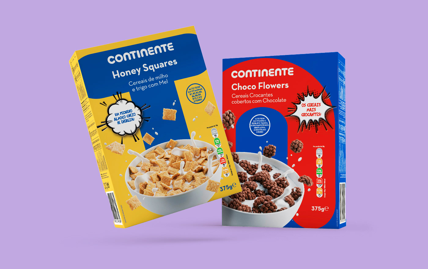 Cereals packaging food
