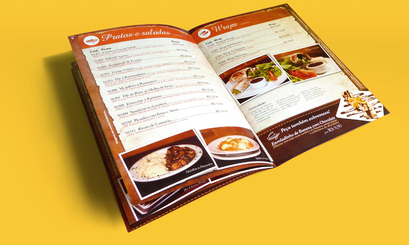 trifold brochure Booklet delivery pub Layout menu prepress restaurant