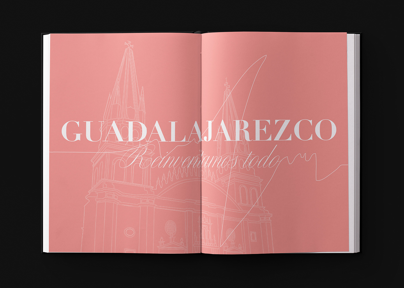 editorial design  Guadalajara branding  Logotype ILLUSTRATION  architecture book design