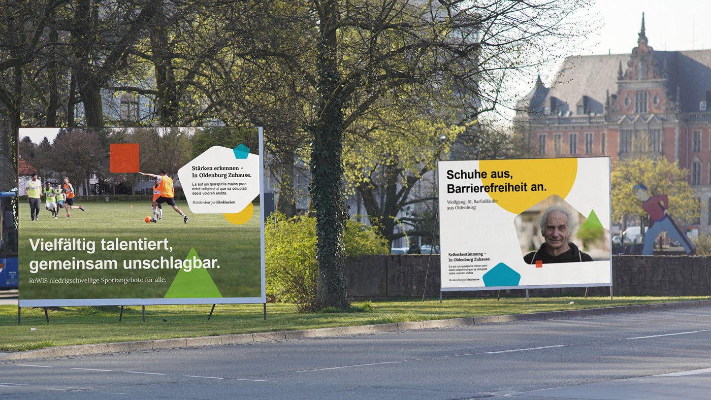 billboard branding  concept Creative Direction  Film   Kampagne Oldenburg print social media typography  