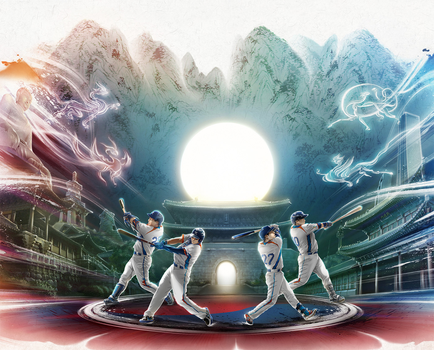 kazepark Korea artist sports baseball ESPN koreaartist WBC kaze park
