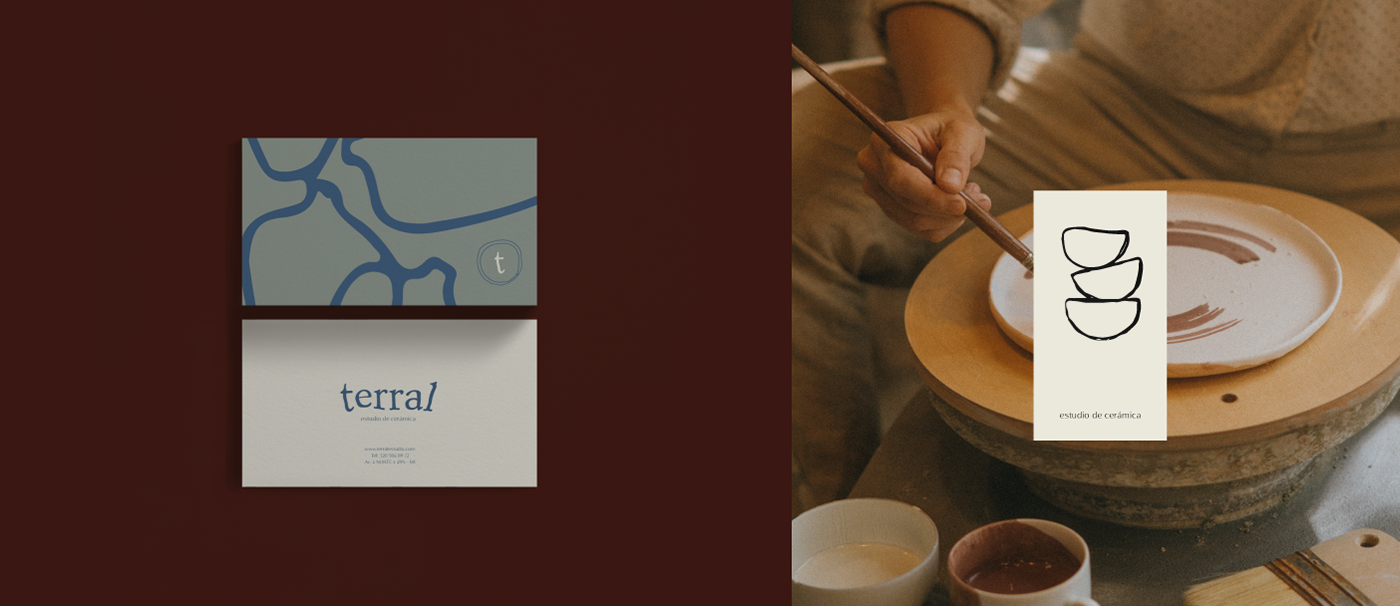 ceramica ceramic Pottery brand identity Logo Design ceramic design handmade branding  visual identity Social media post