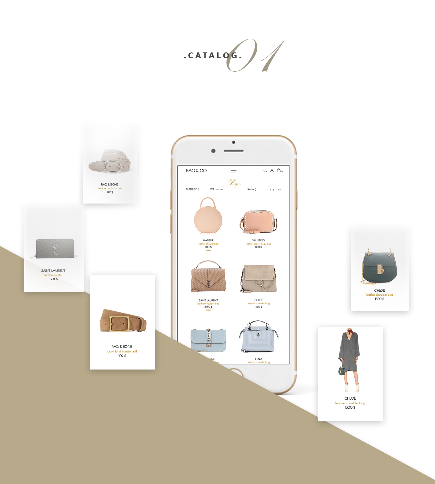 online shop UI ux Ecommerce Web Responsive iphone Interface Shopping