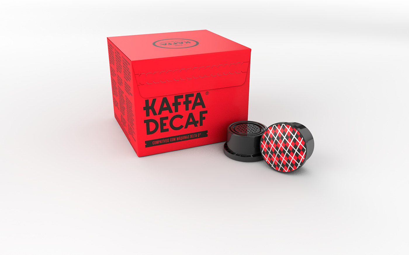 cafe kaffa Coffee delta q cap caps