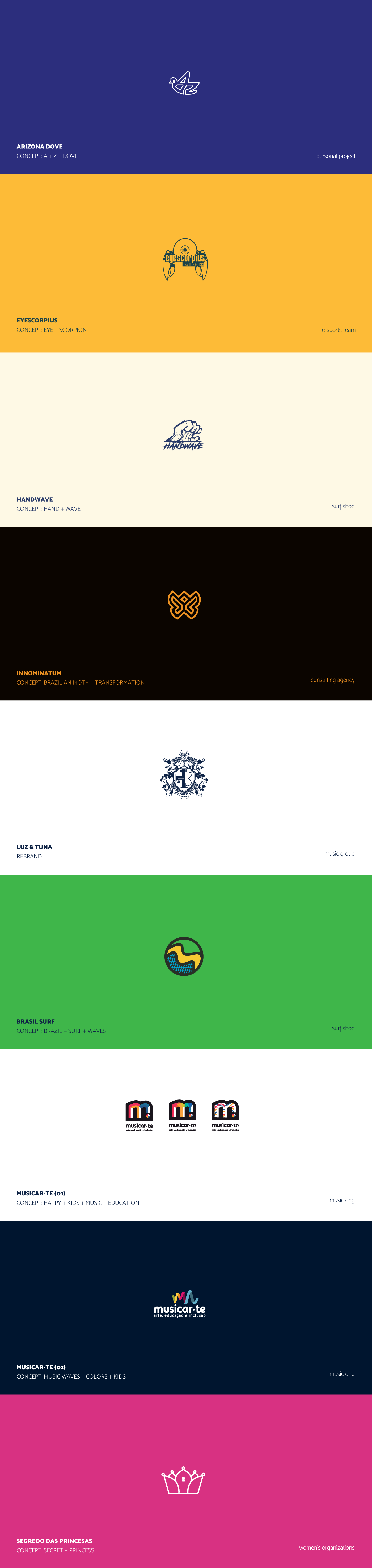 logofolio logo brand logos projects branding  marcas 2018 logos