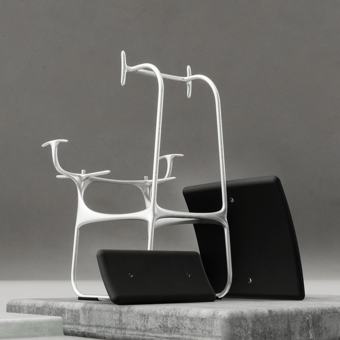 furniture chair furniture design  visualization Render design metal