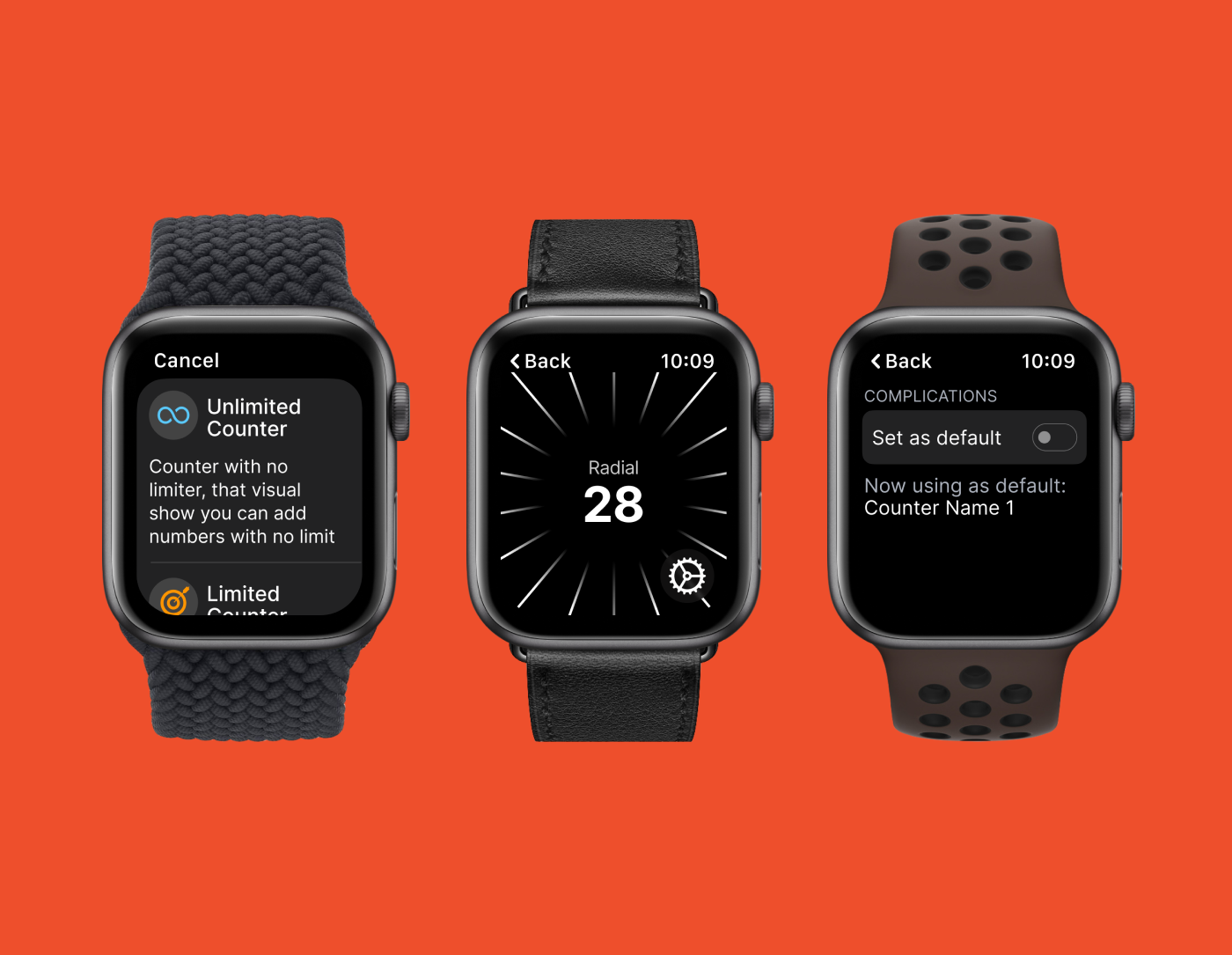 apple watch counter UI/UX user experience user interface watch Watches water applewatch
