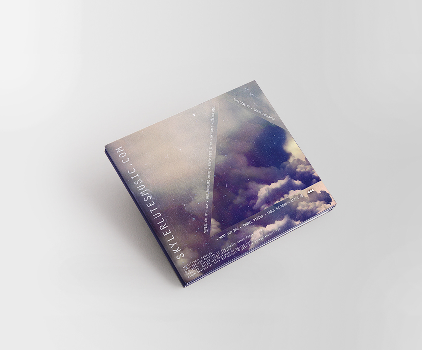 Album design graphic design  retouching  skyler lutes music art direction  cd Packaging art Pop Art