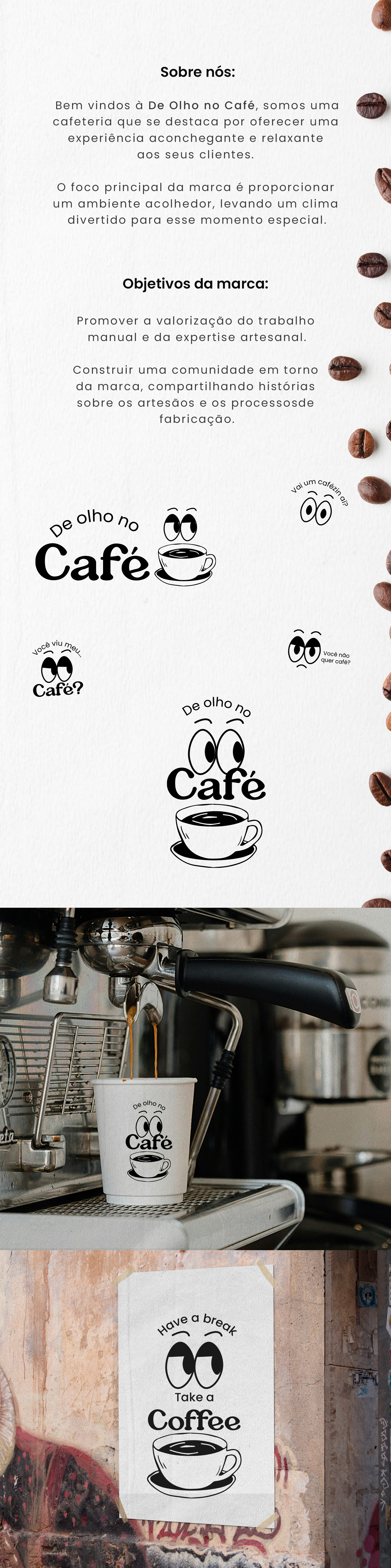 Coffee cafeteria photoshop Graphic Designer design logo visual identity Logo Design Illustrator identidadevisual