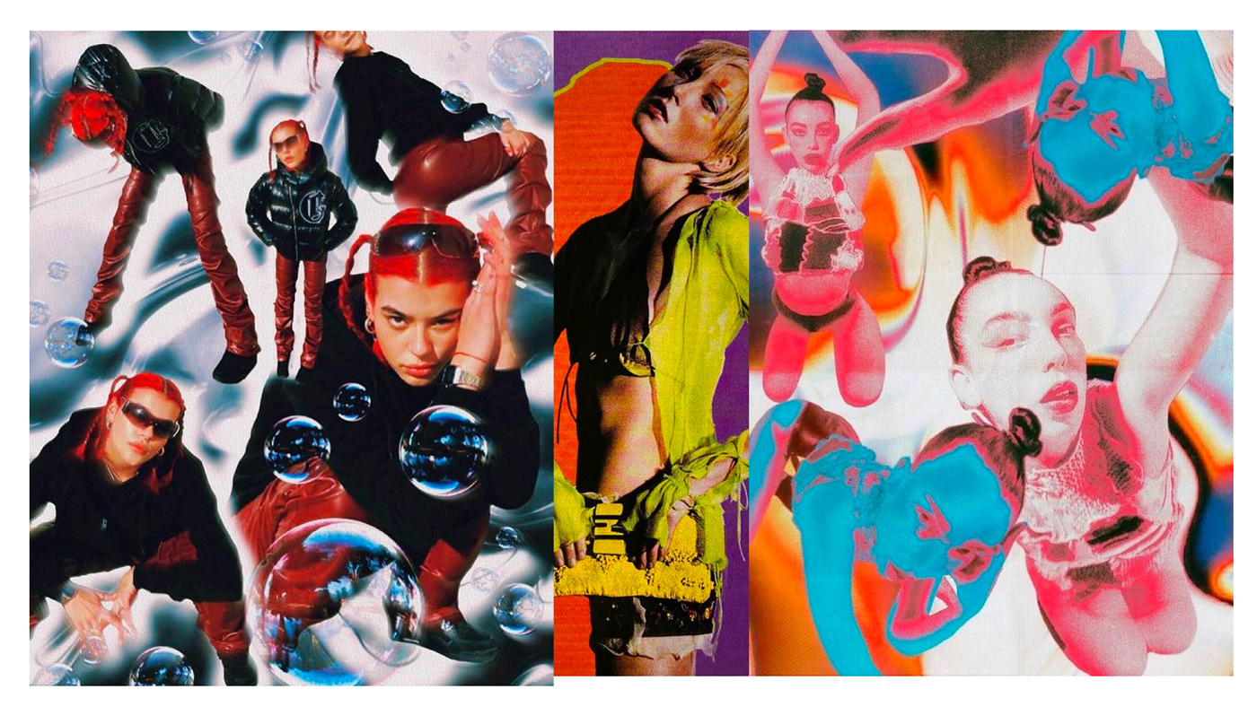afrofuturism Cyberpunk design visual identity brand logos grafitti arte